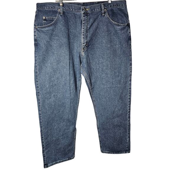Wrangler Five Star Relaxed Fit Straight Leg Denim Jeans NWT Men's 42" x 30" - Picture 1 of 9